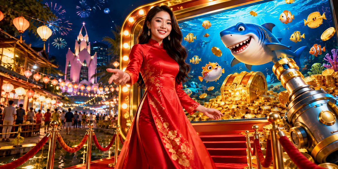 Người phụ nữ mặc áo dài sử dụng app casino tại Nha Trang